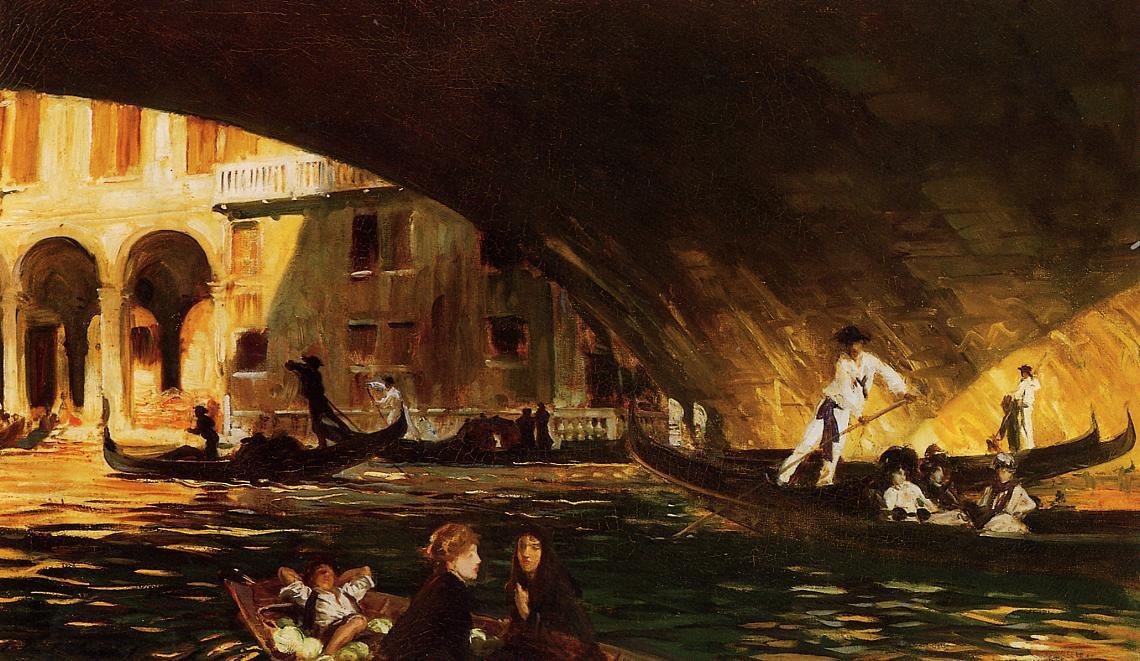 John Singer Sargent The Rialto